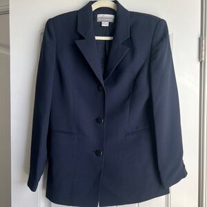 Petite Sophisticate Dark Blue Women's Blazer